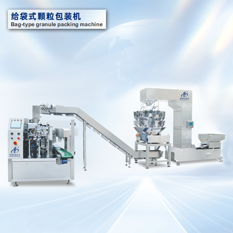 给袋式颗粒包装机/Bag-type granule packing machine